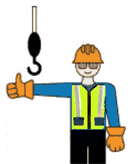 Crane hand signal