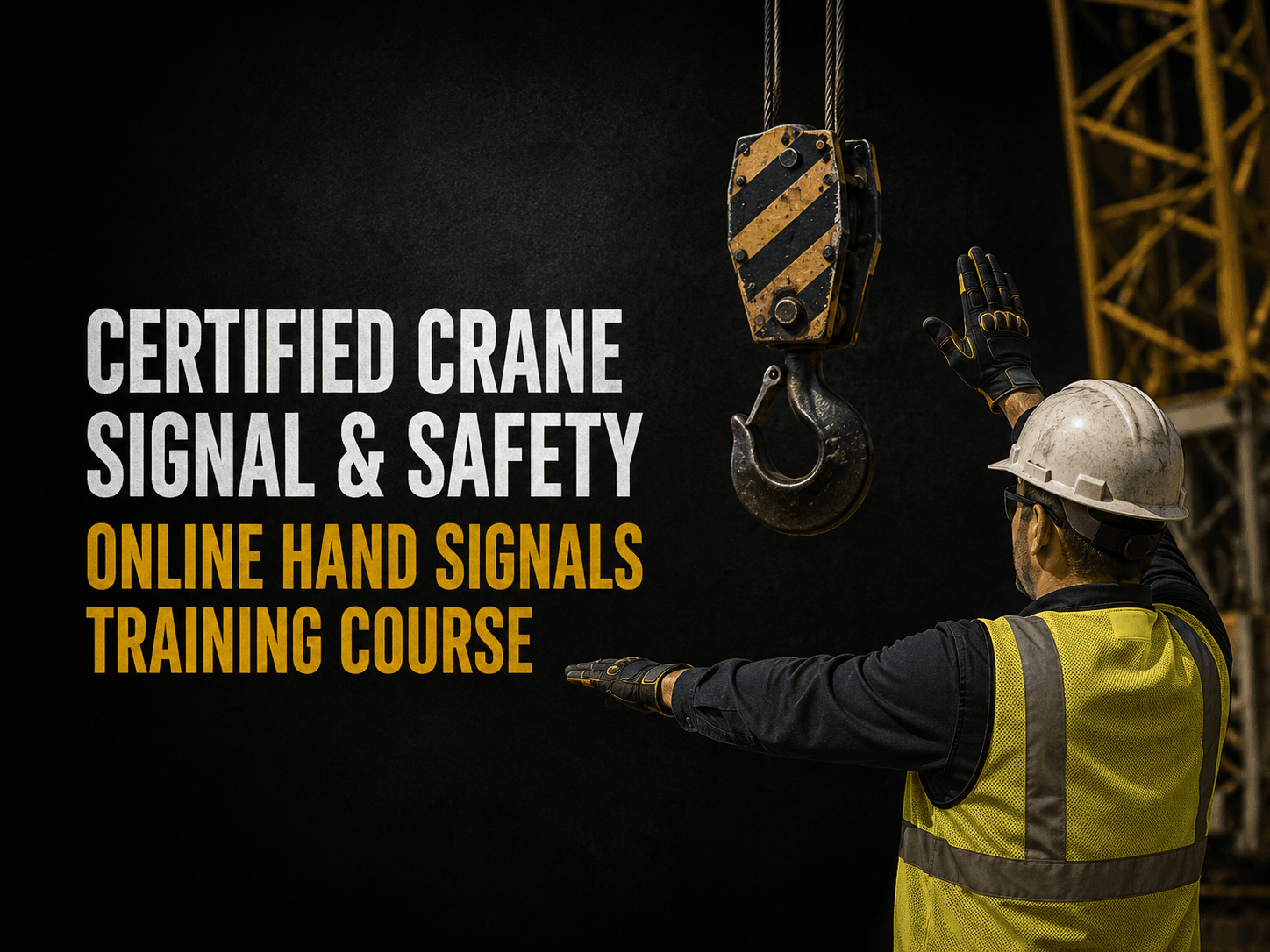 Certified Crane Signal & Safety: Online Hand Signals Training Course