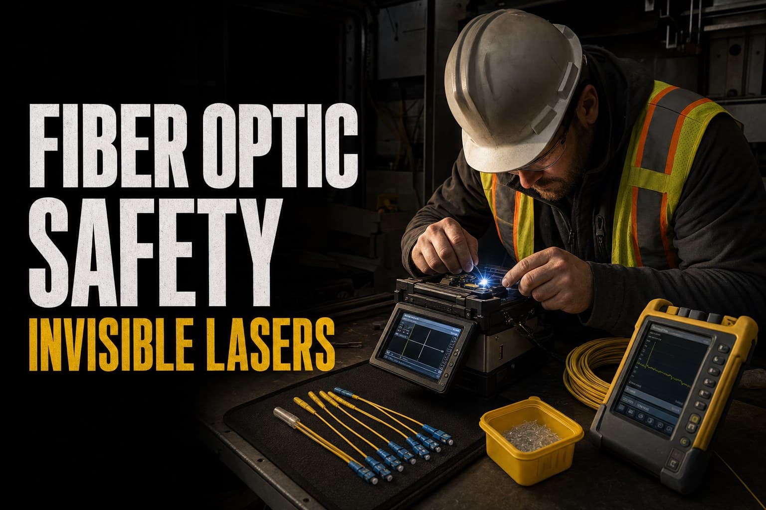 Fiber Optic Safety: Lasers, Fiber Shards & Chemicals