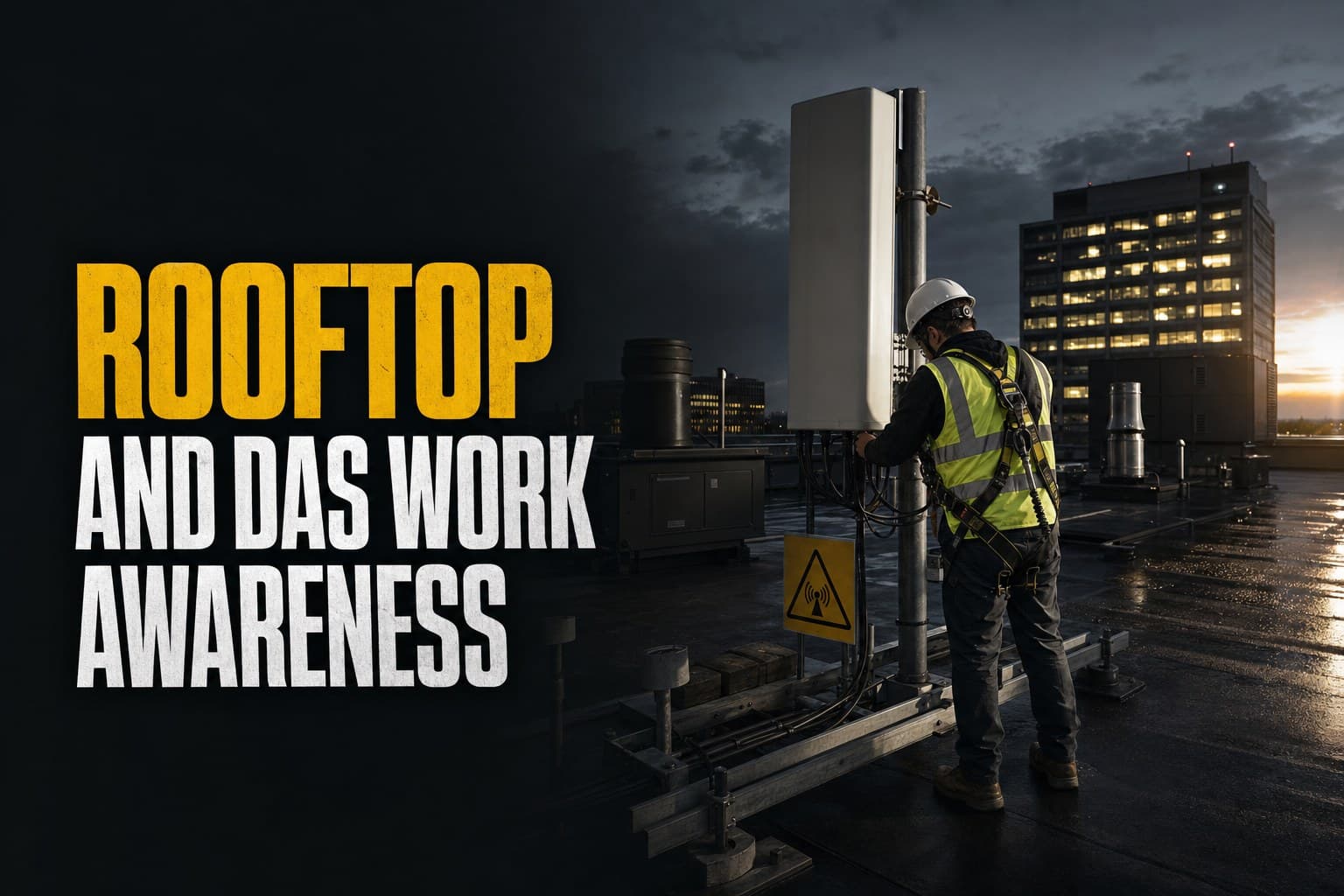 Do You Need Fall Protection on a Rooftop Antenna Site? OSHA Rules Explained