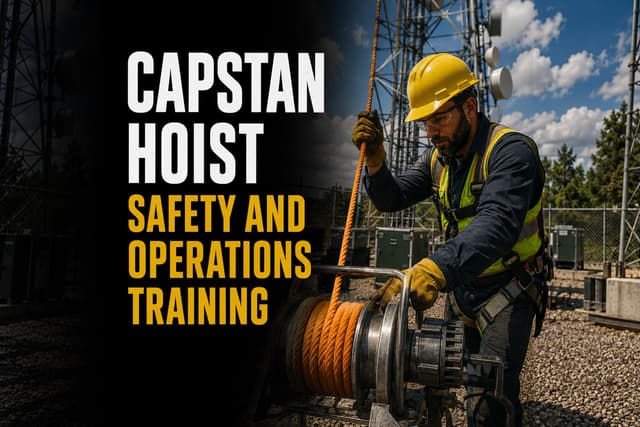 Basic Seminar Program Sample Program Tower Rigging Training Program Kit for Employers | BuildRight Academy