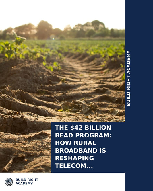 The 42 Billion BEAD Program: How Rural Broadband is Reshaping Telecom Construction Jobs and Tower Climbing Opportunities
