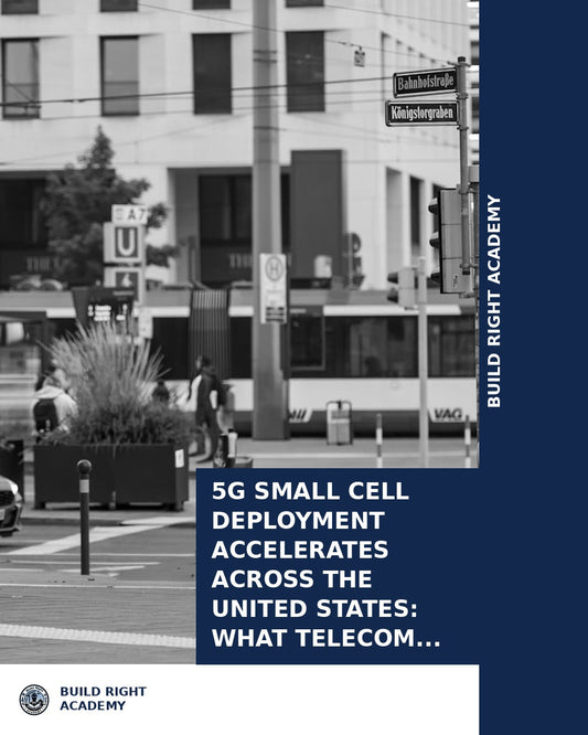 5G Small Cell Deployment Accelerates Across the United States: What Telecom Construction Workers Need to Know