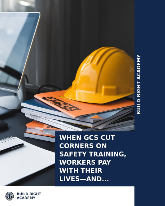When GCs Cut Corners on Safety Training, Workers Pay with Their Lives—And Companies Pay in Millions