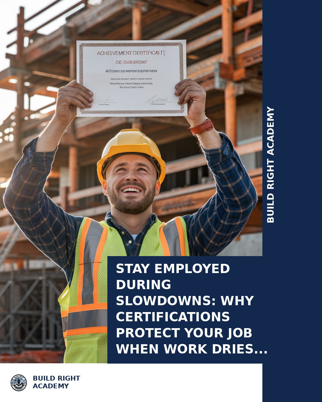 Stay Employed During Slowdowns: Why Certifications Protect Your Job When Work Dries Up