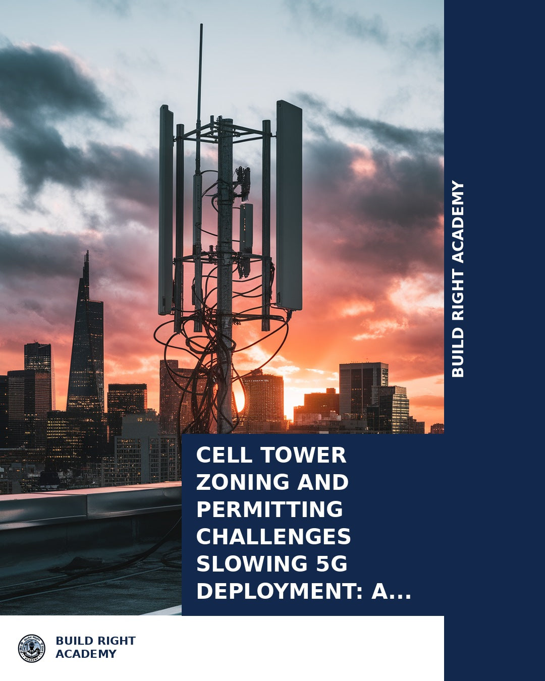 Cell Tower Zoning and Permitting Challenges Slowing 5G Deployment: A Technical and Regulatory Analysis