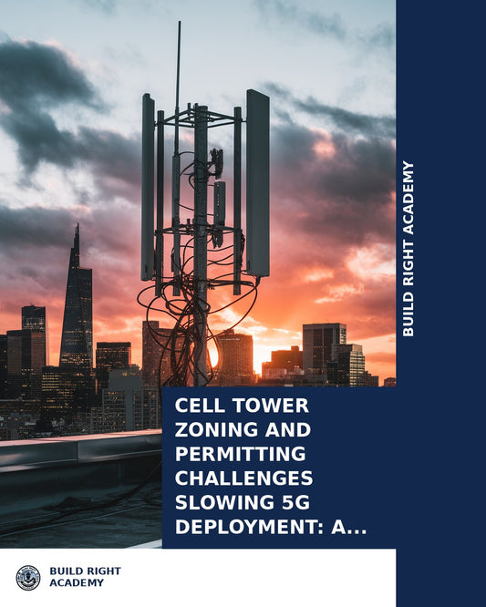 Cell Tower Zoning and Permitting Challenges Slowing 5G Deployment: A Technical and Regulatory Analysis