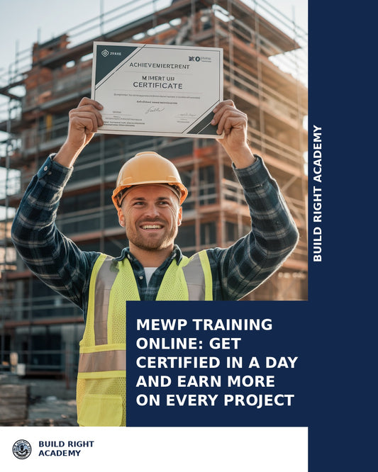 MEWP Training Online: Get Certified in a Day and Earn More on Every Project