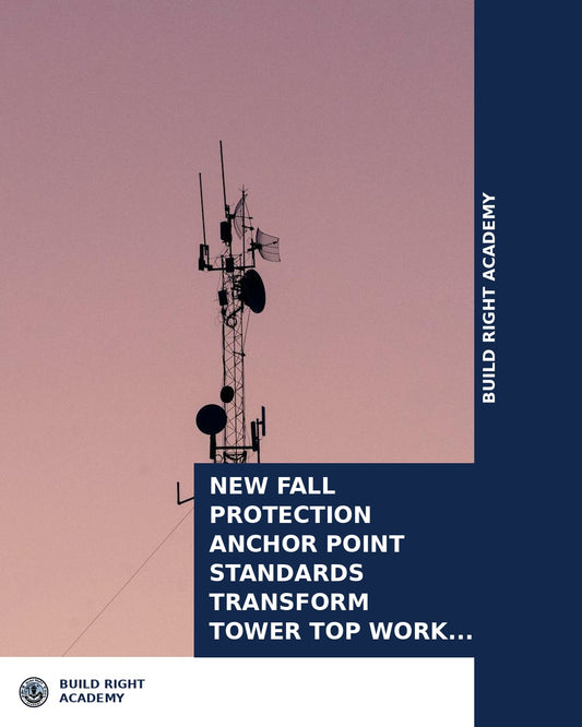 New Fall Protection Anchor Point Standards Transform Tower Top Work Platform Safety in Telecom Construction