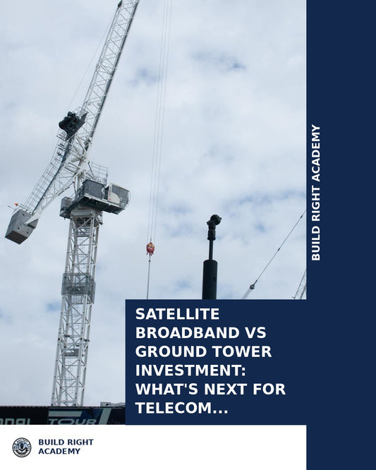 Satellite Broadband vs Ground Tower Investment: What's Next for Telecom Construction?