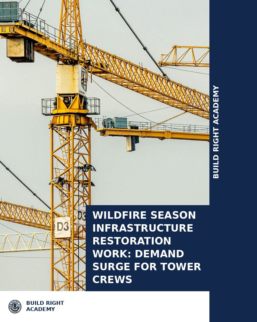 Wildfire Season Infrastructure Restoration Work: Demand Surge for Towe