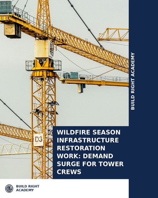 Wildfire Season Infrastructure Restoration Work: Demand Surge for Tower Crews